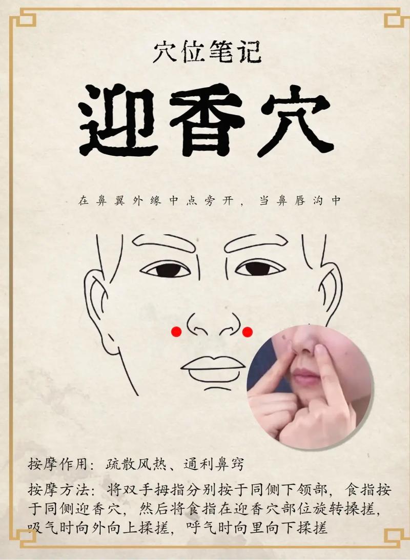 迎香穴