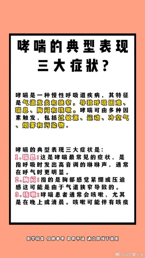 哮喘症状加重