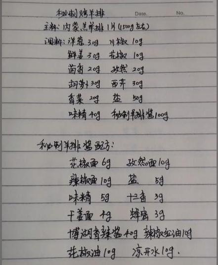 经典配方
