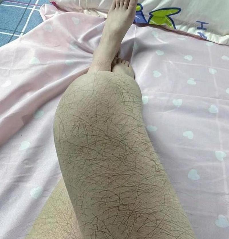 腿毛生长